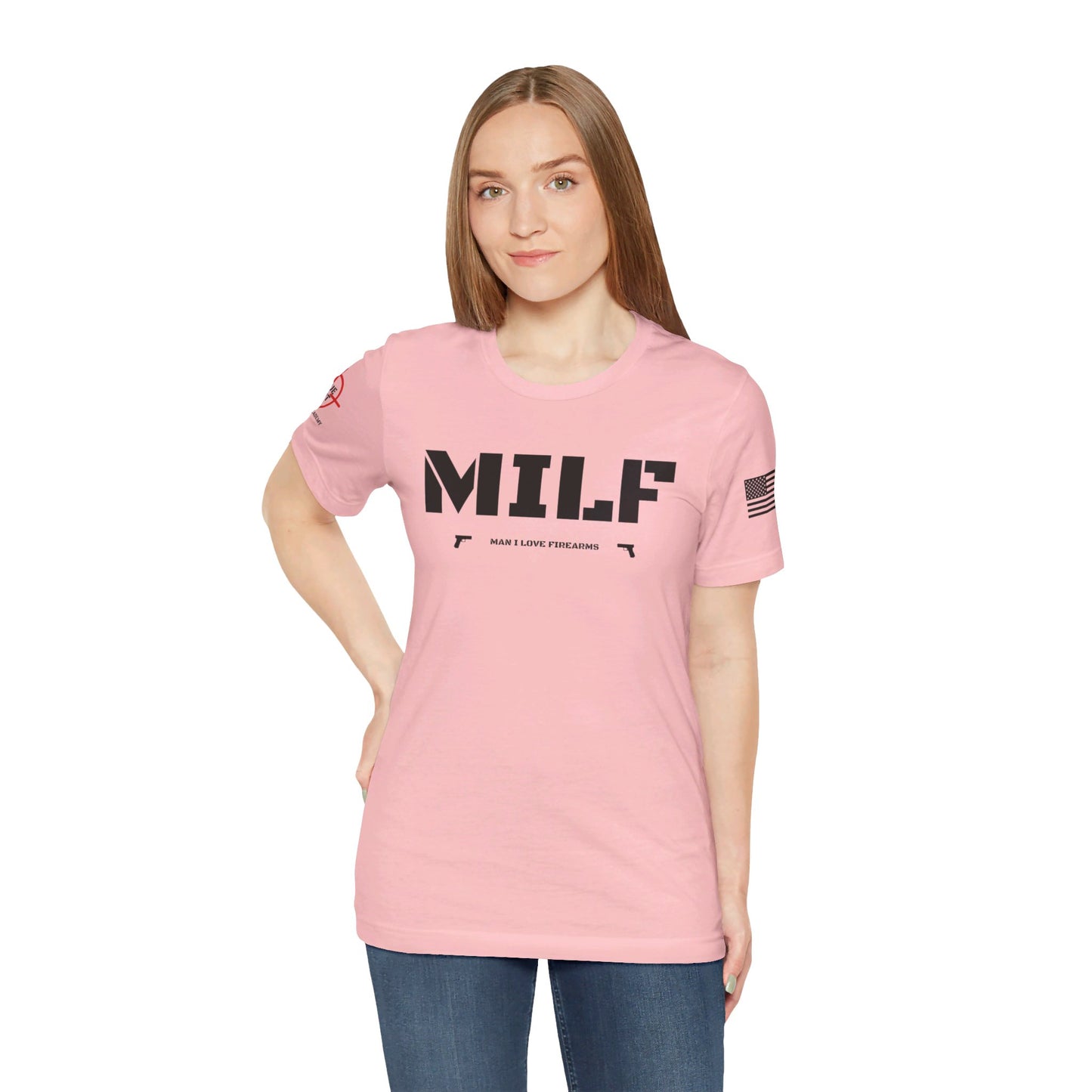 M.I.L.F - Unisex Jersey Short Sleeve Tee