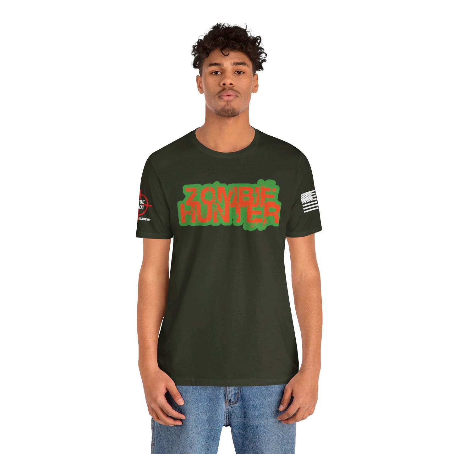 Zombie Hunter - Unisex Jersey Short Sleeve Tee