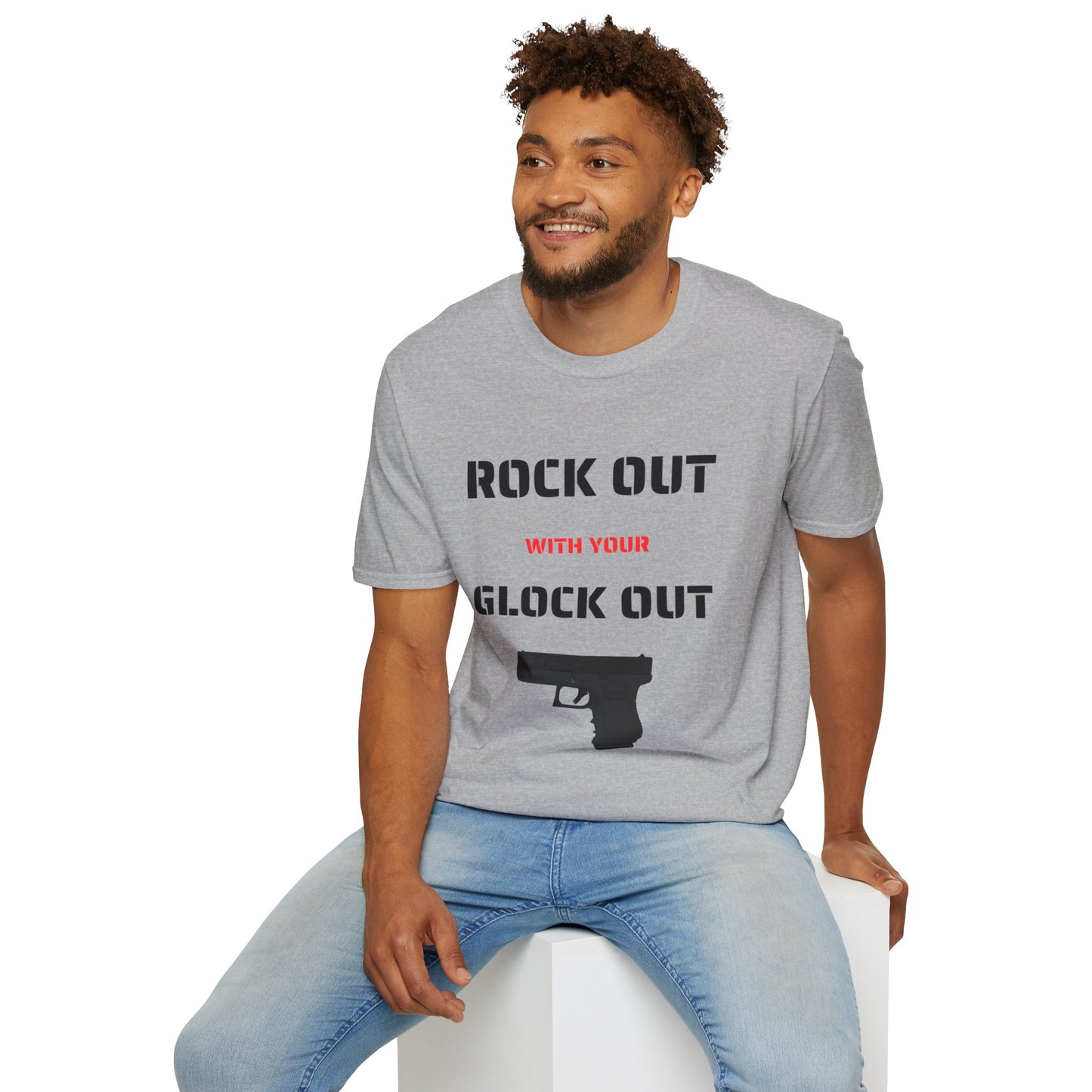 Rock Out - Unisex Softstyle T-Shirt