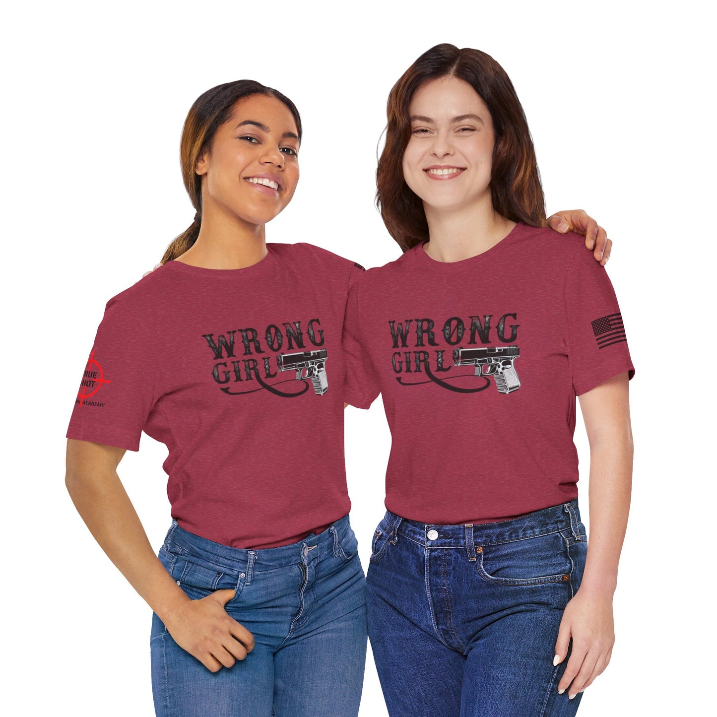 Wrong Girl- Unisex Jersey Short Sleeve Tee