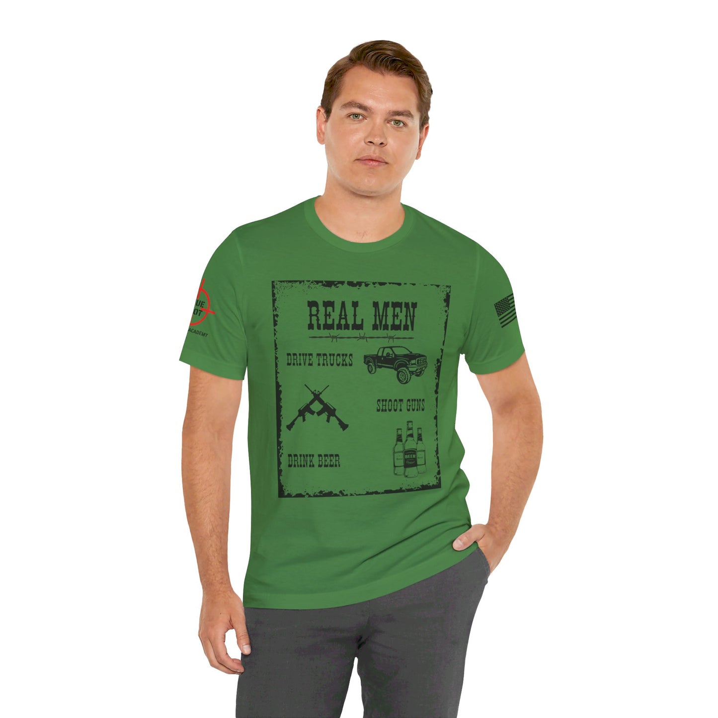 Trucks Guns Beer - Unisex Jersey Short Sleeve Tee