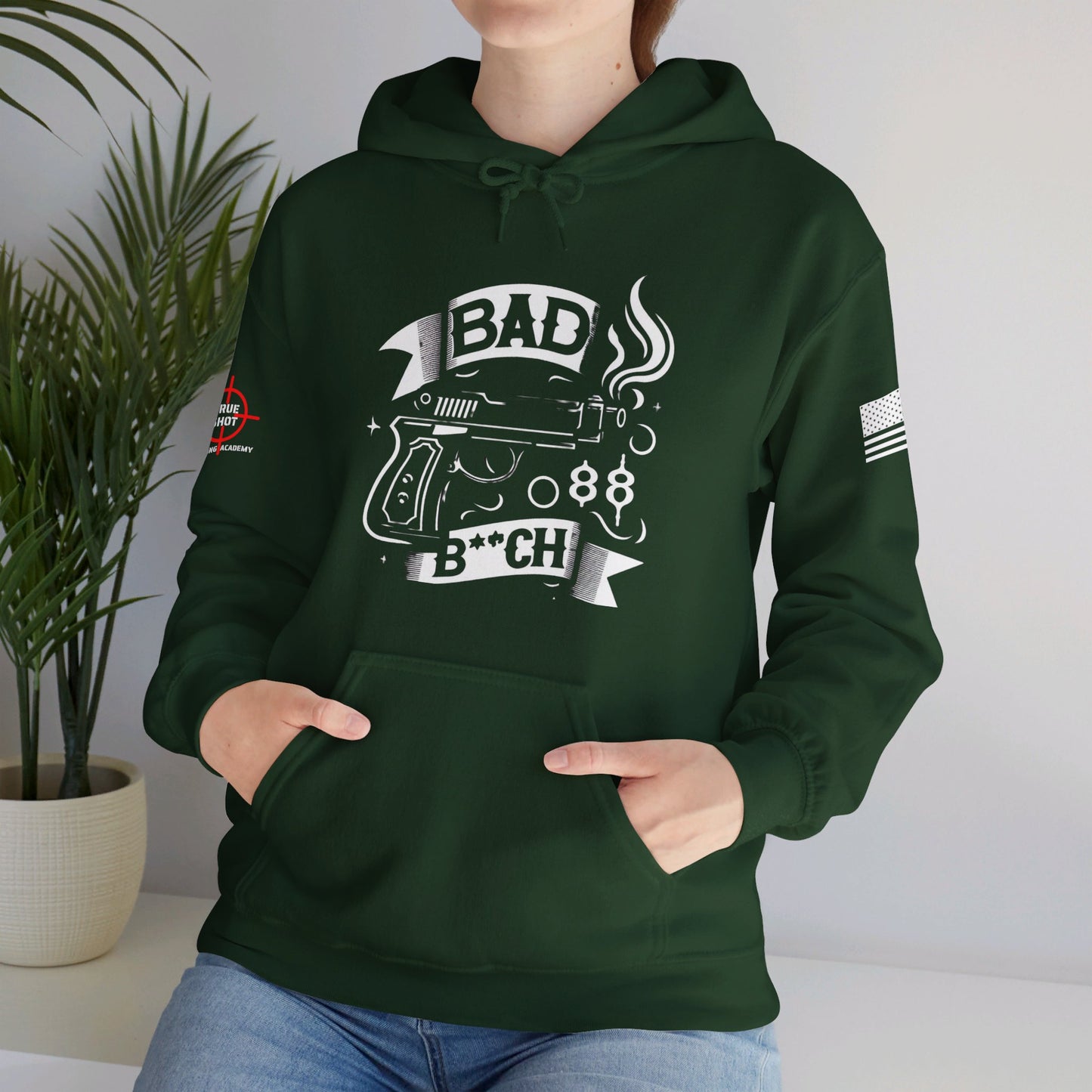 Bad Bitch - Unisex Heavy Blend™ Hooded Sweatshirt