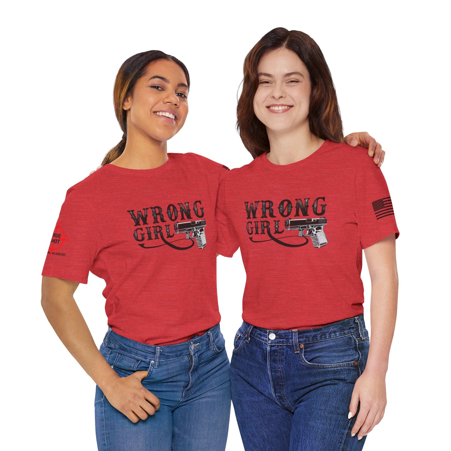 Wrong Girl- Unisex Jersey Short Sleeve Tee