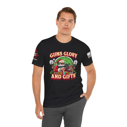 Guns Glory And Gifts - Unisex Jersey Short Sleeve T-Shirt