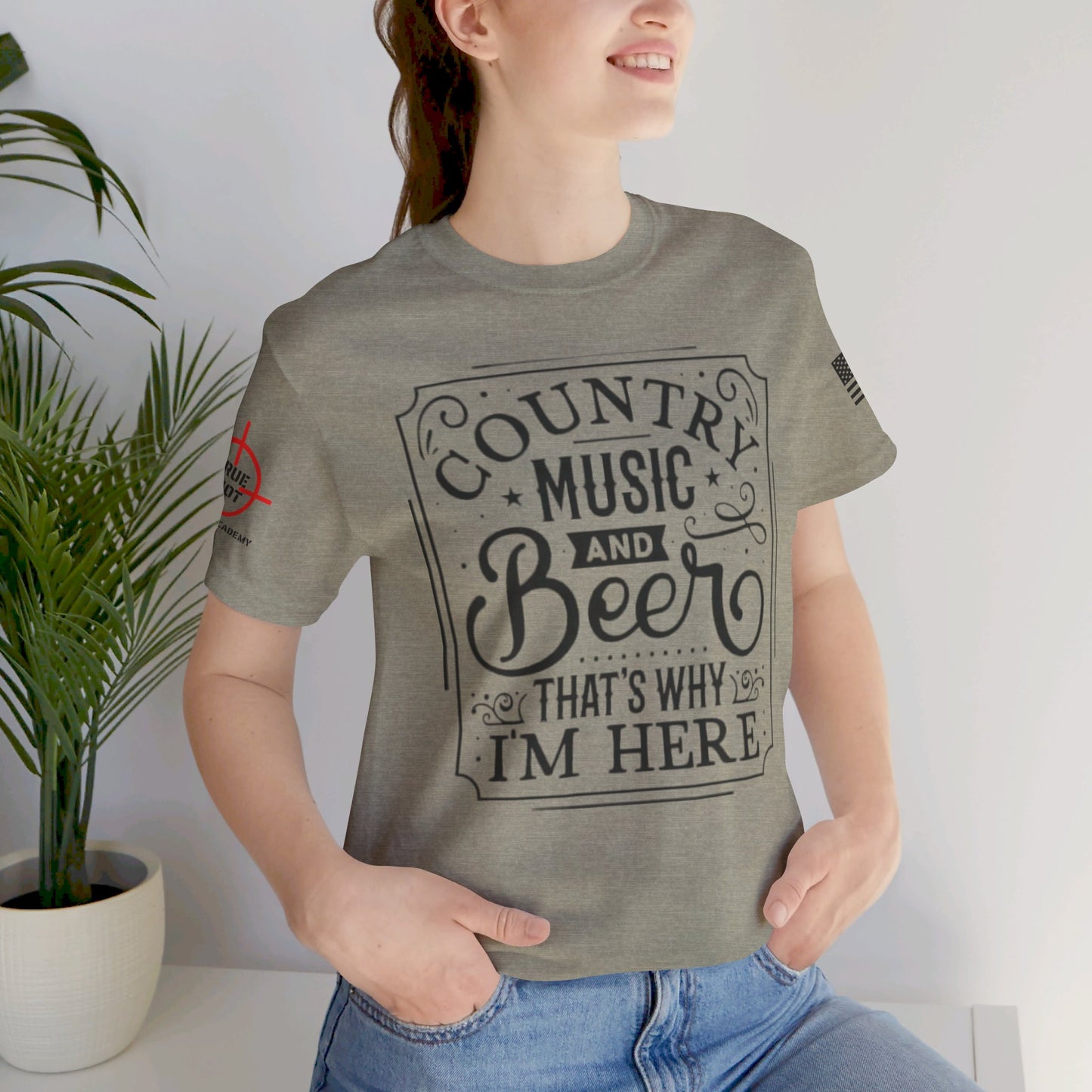 County Music - Unisex Jersey Short Sleeve Tee