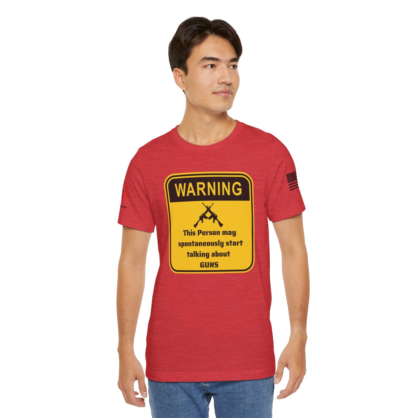 Warning - Unisex Jersey Short Sleeve Tee