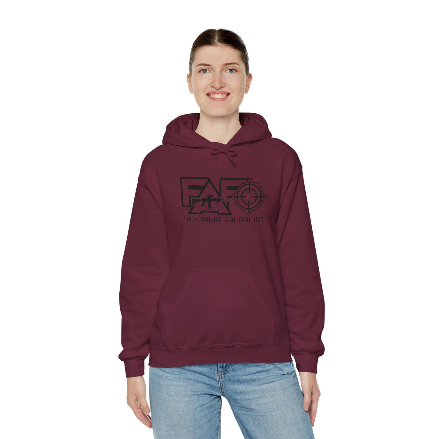 FAFO - Unisex Heavy Blend™ Hooded Sweatshirt