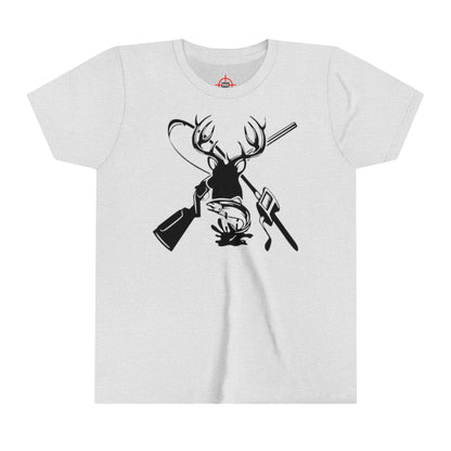 Fishing & Hunting - Youth Short Sleeve Tee