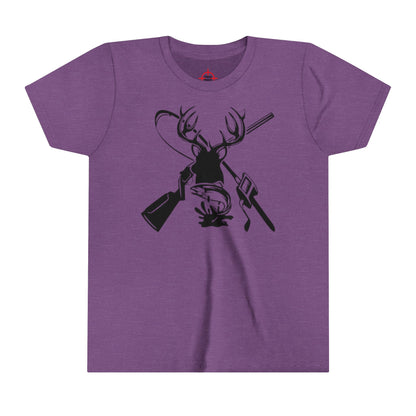 Fishing & Hunting - Youth Short Sleeve Tee