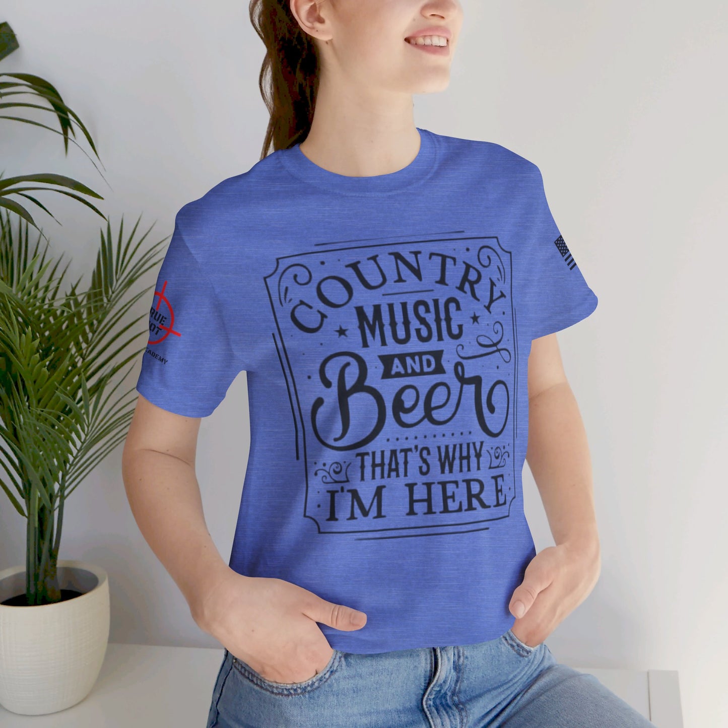 County Music - Unisex Jersey Short Sleeve Tee