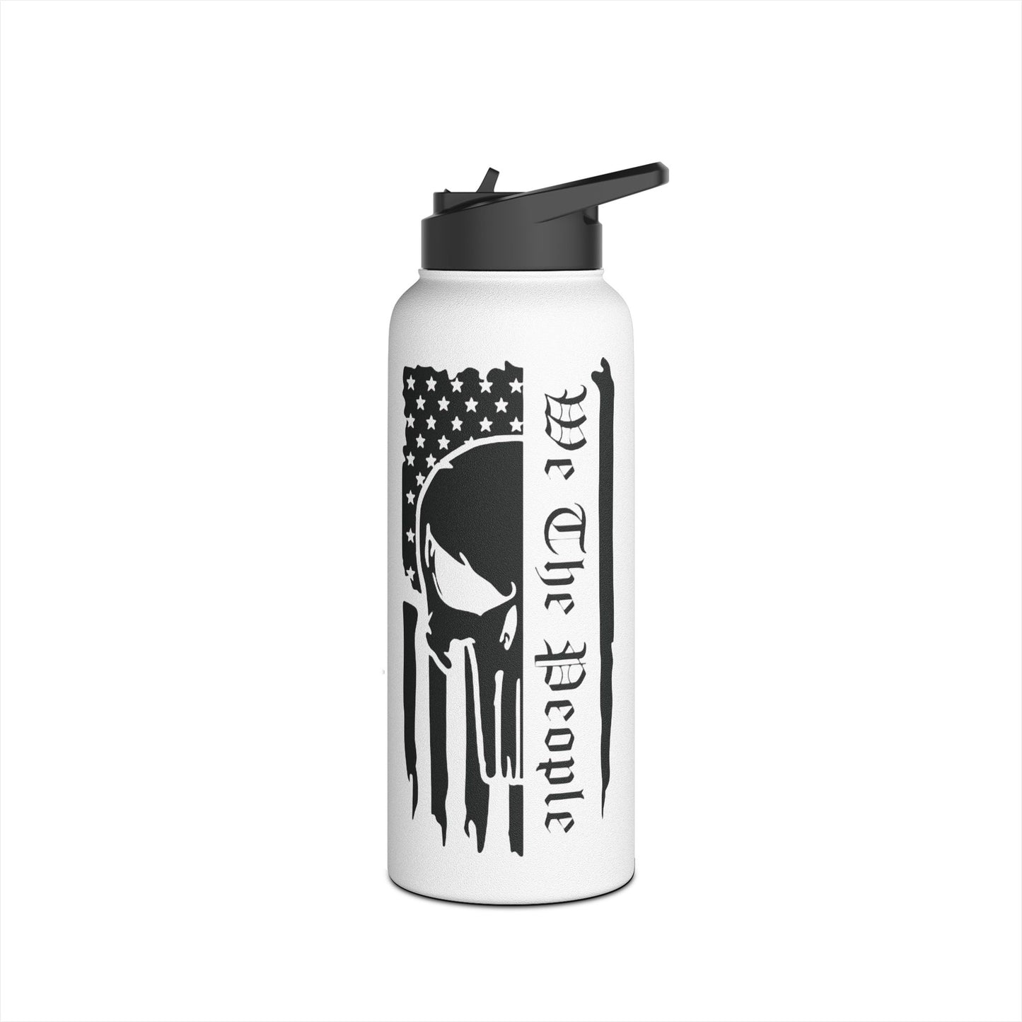 We The People - Stainless Steel Water Bottle, Standard Lid