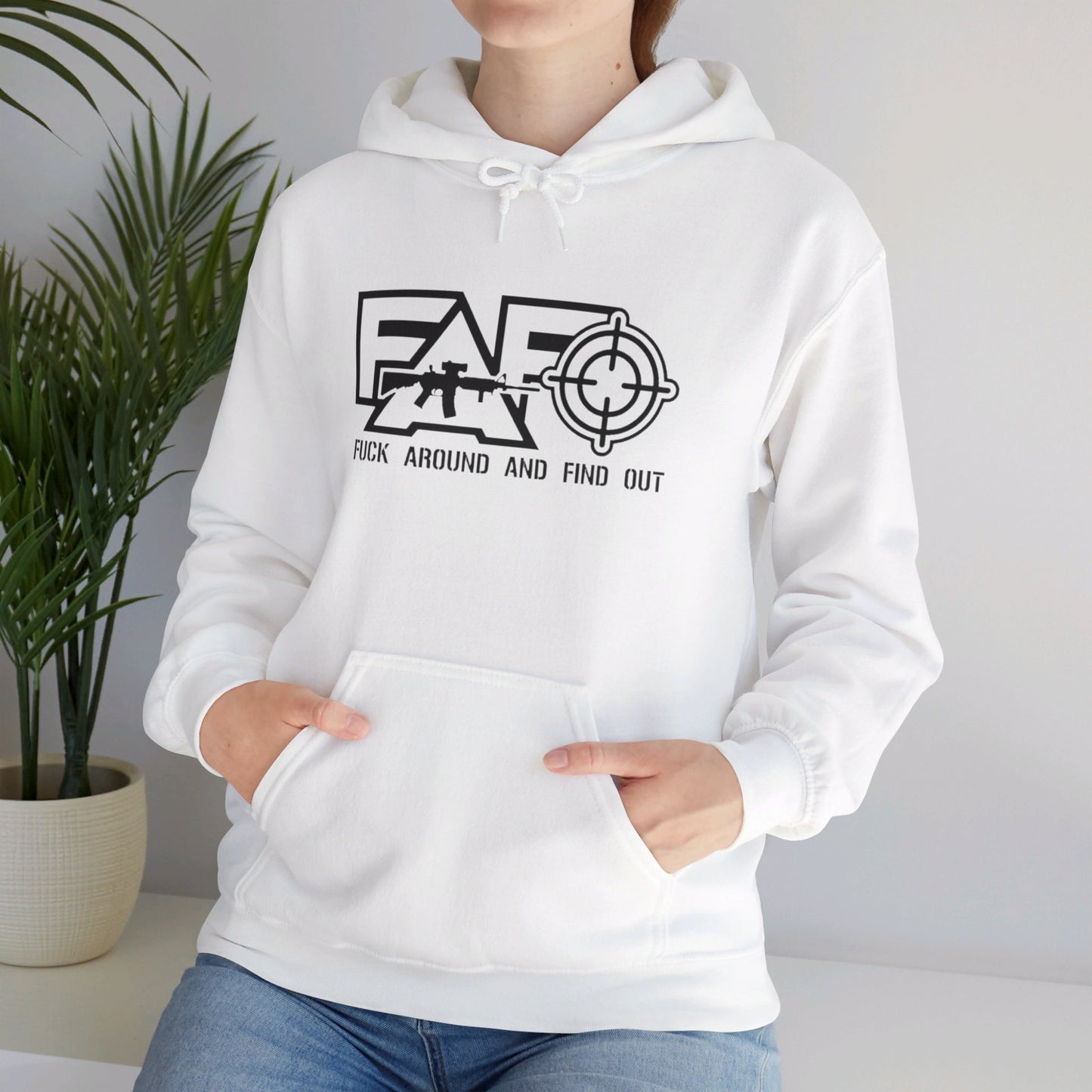 FAFO - Unisex Heavy Blend™ Hooded Sweatshirt