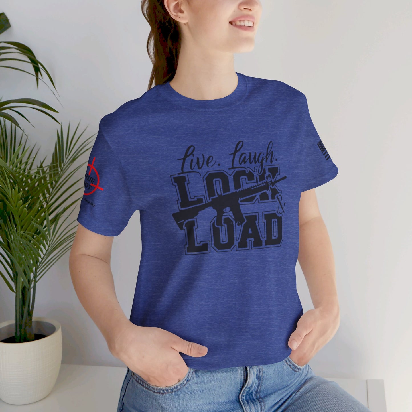 Lock n Load- Unisex Jersey Short Sleeve Tee