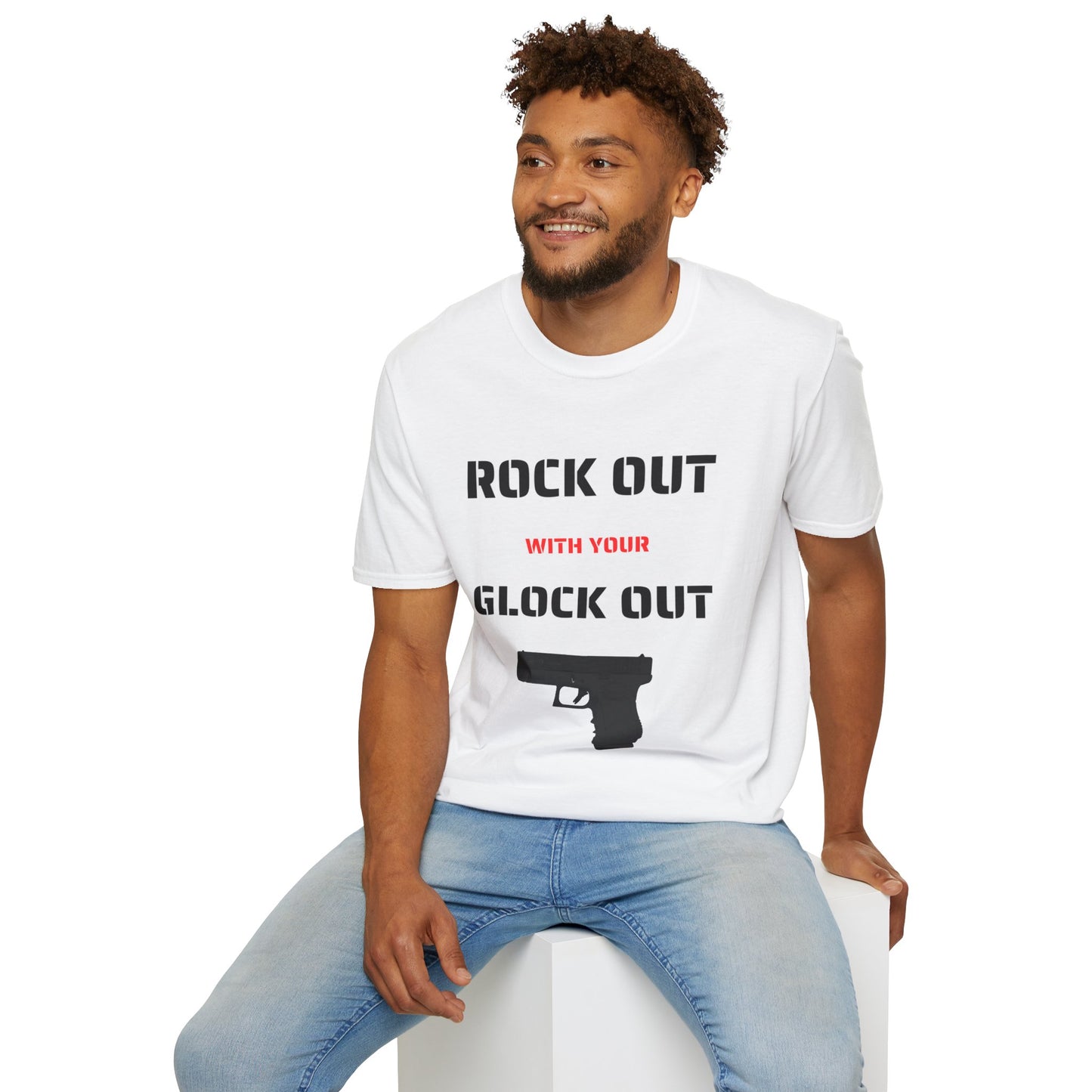 Rock Out - Unisex Softstyle T-Shirt