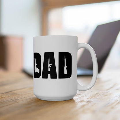 DAD - Ceramic Mug, (11oz, 15oz)