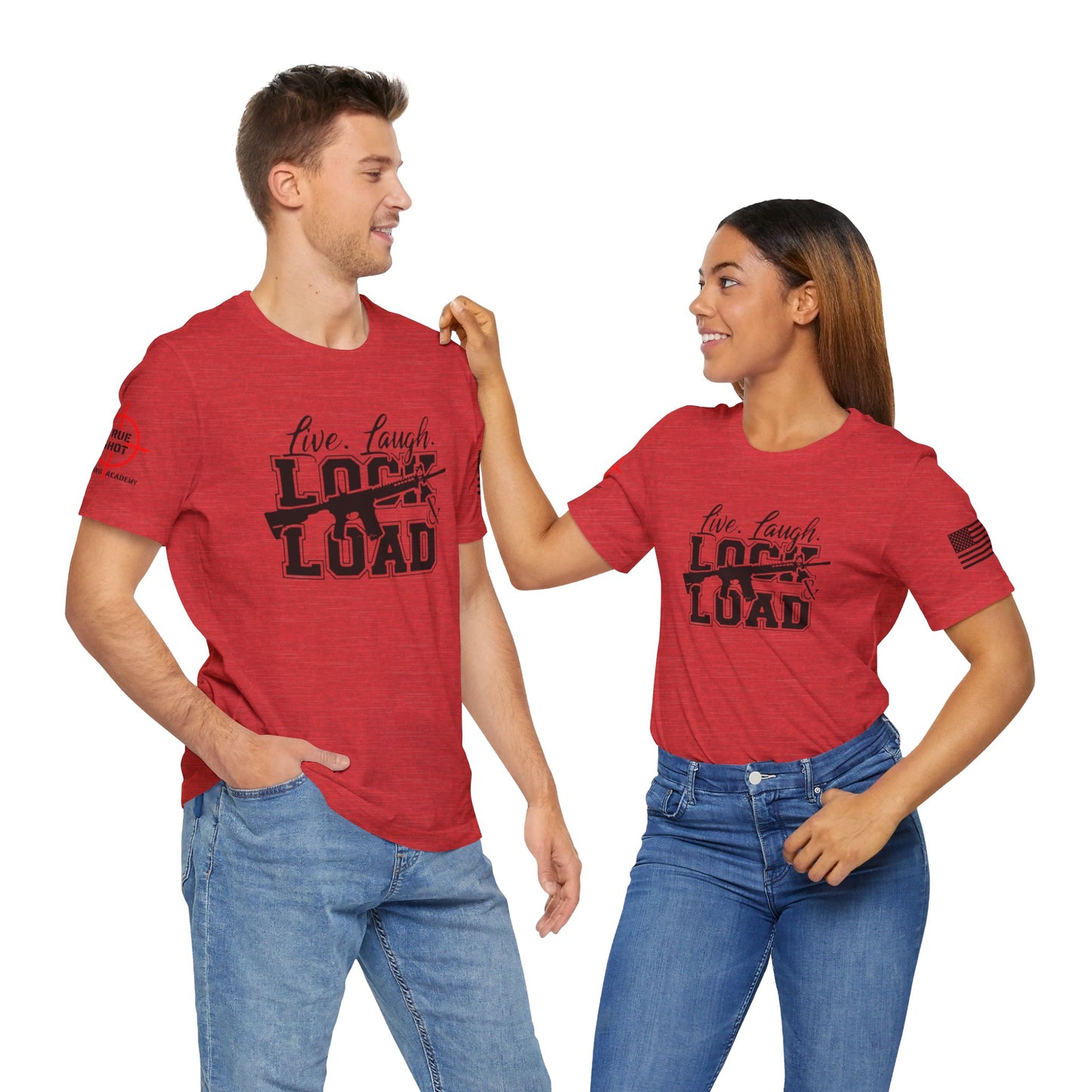 Lock n Load- Unisex Jersey Short Sleeve Tee