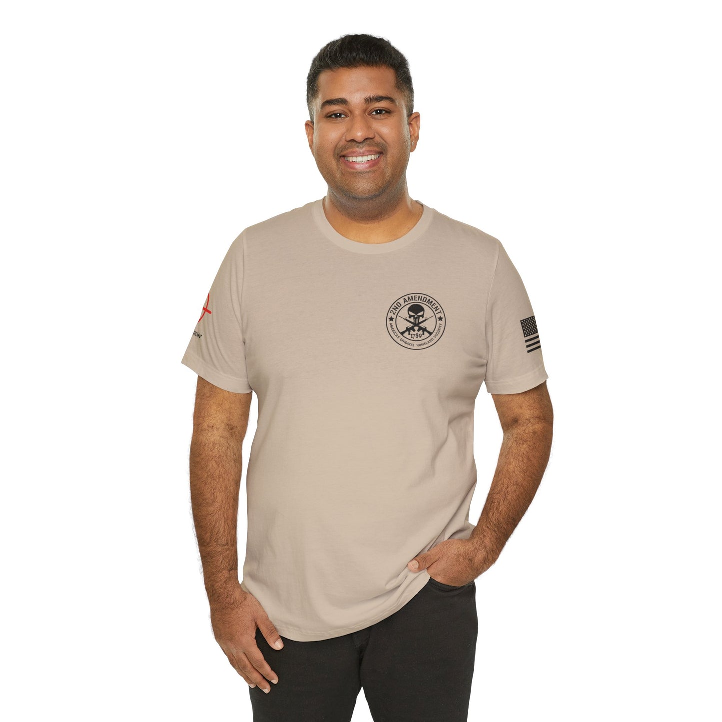 Right To Bear Arms (Rifle) - Unisex Jersey Short Sleeve Tee