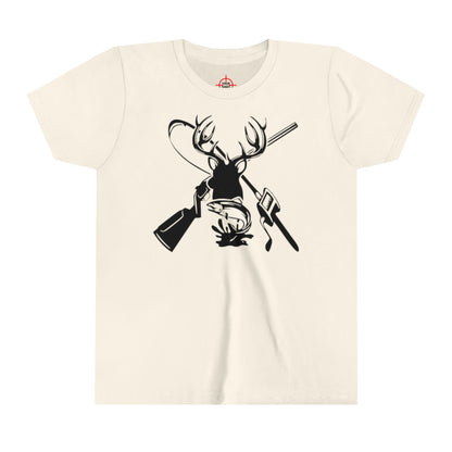 Fishing & Hunting - Youth Short Sleeve Tee