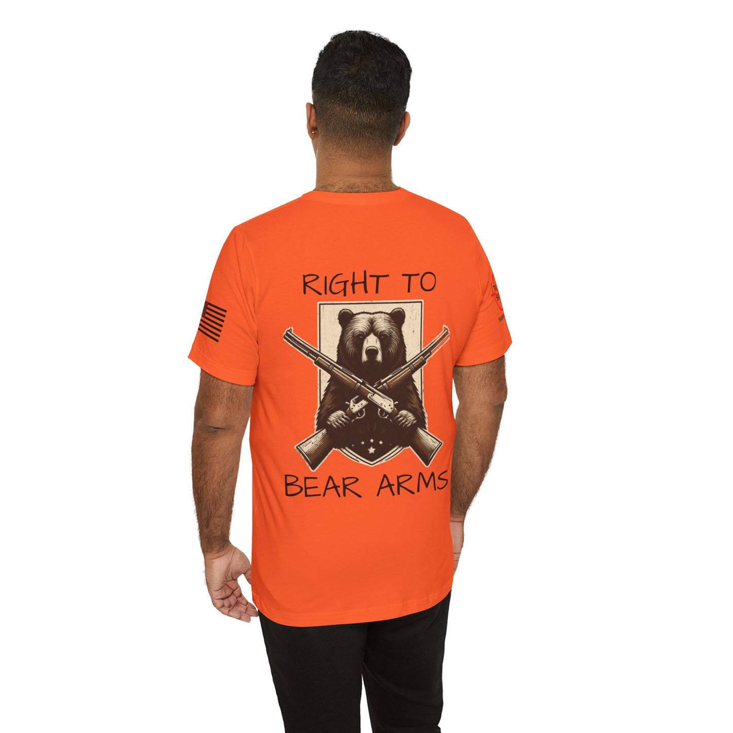 Right To Bear Arms (Rifle) - Unisex Jersey Short Sleeve Tee