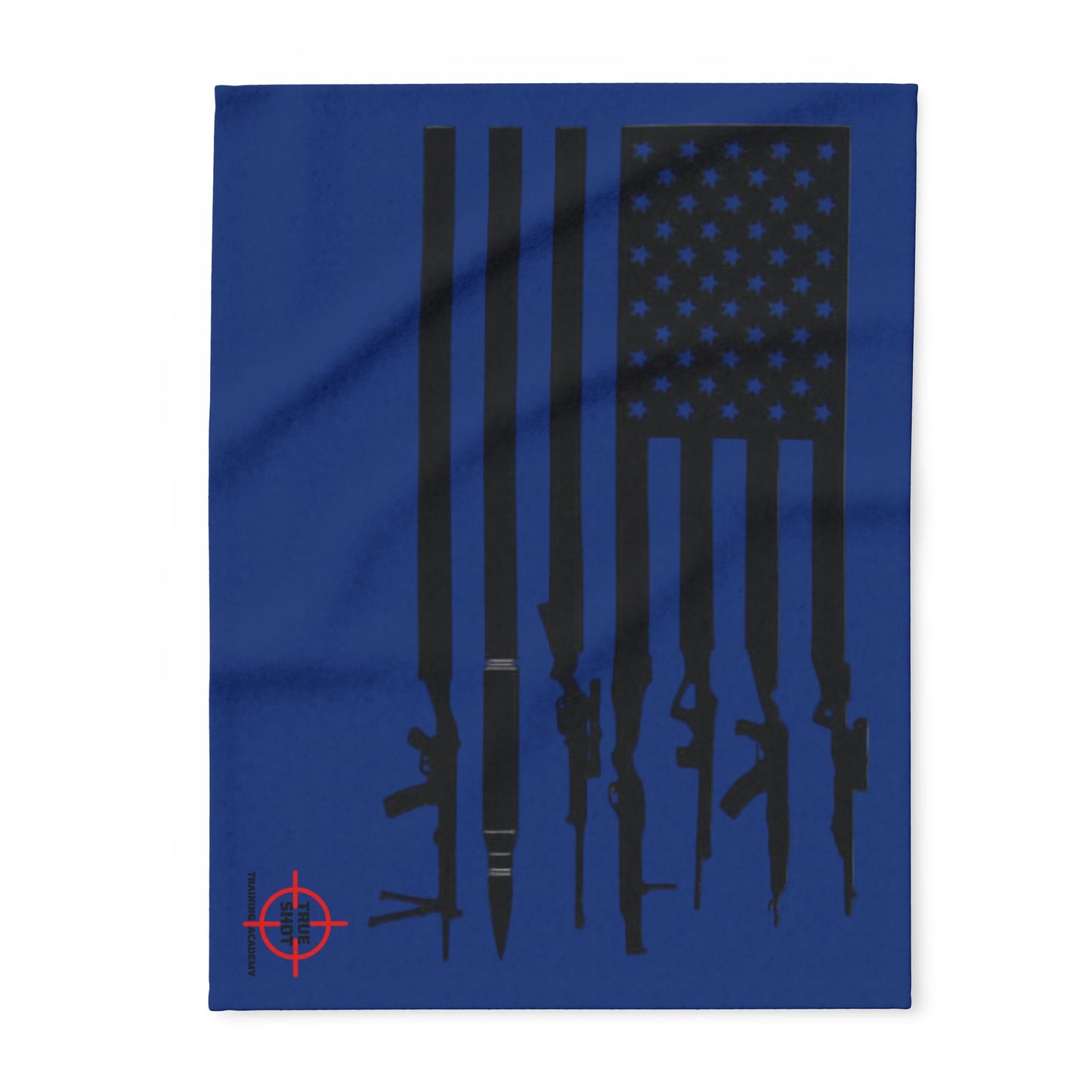 Gun Flag w/ TSTA Logo - Arctic Fleece Blanket