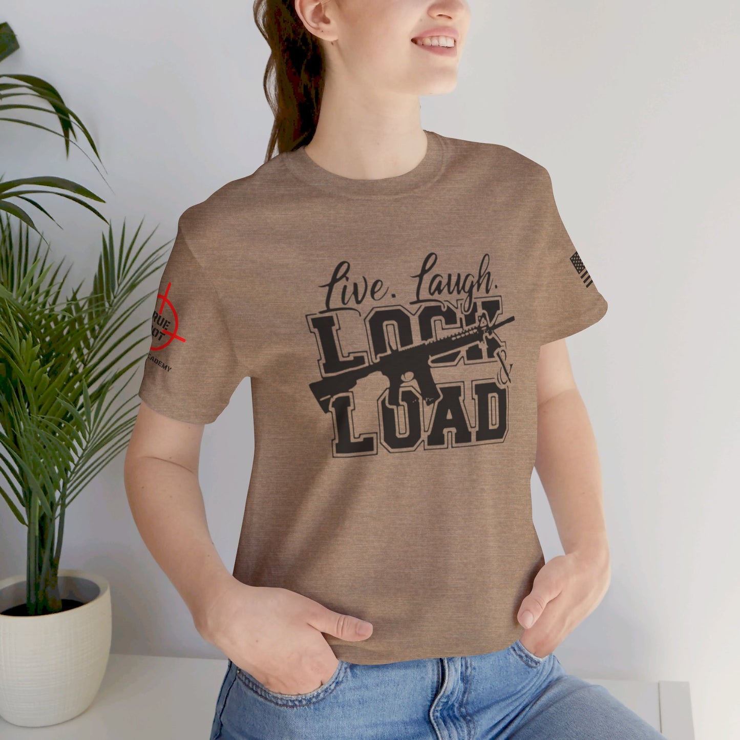 Lock n Load- Unisex Jersey Short Sleeve Tee