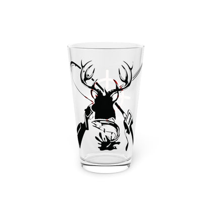 Hunting/Fishing - Pint Glass, 16oz