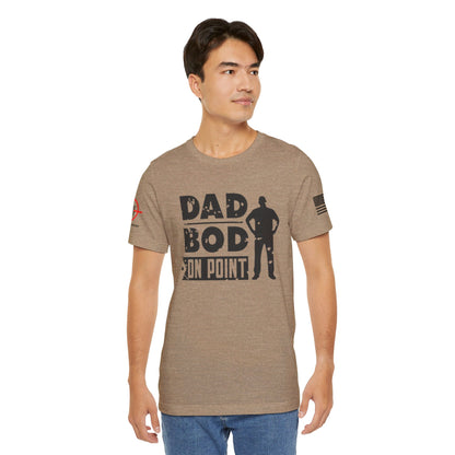 Dad Bod On Point - Unisex Jersey Short Sleeve Tee