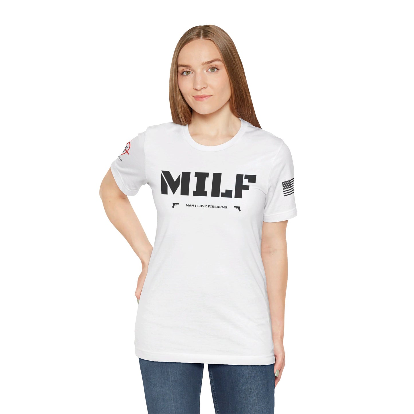 M.I.L.F - Unisex Jersey Short Sleeve Tee