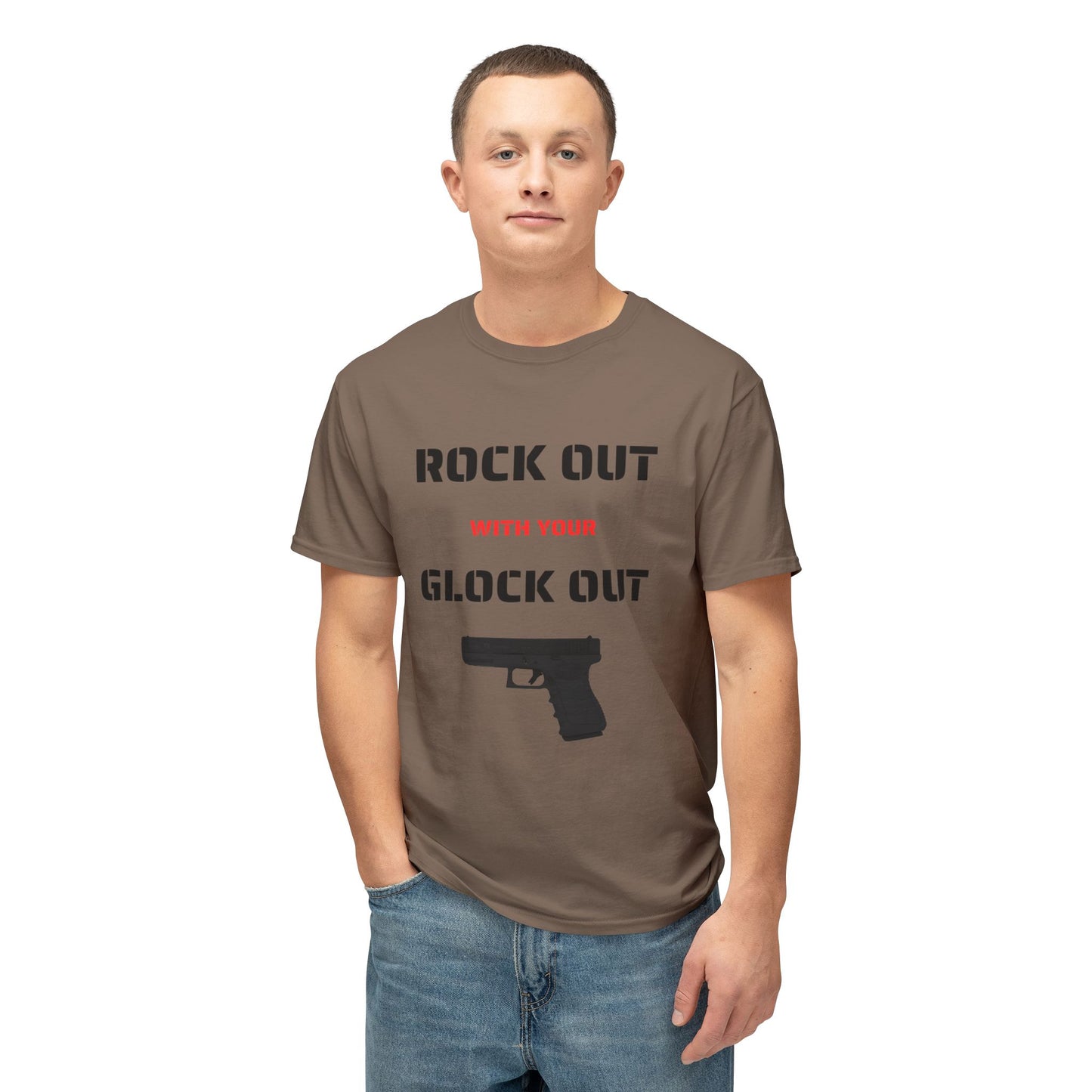 Rock Out With Your Glock Out - Unisex HD Cotton™ T-shirt