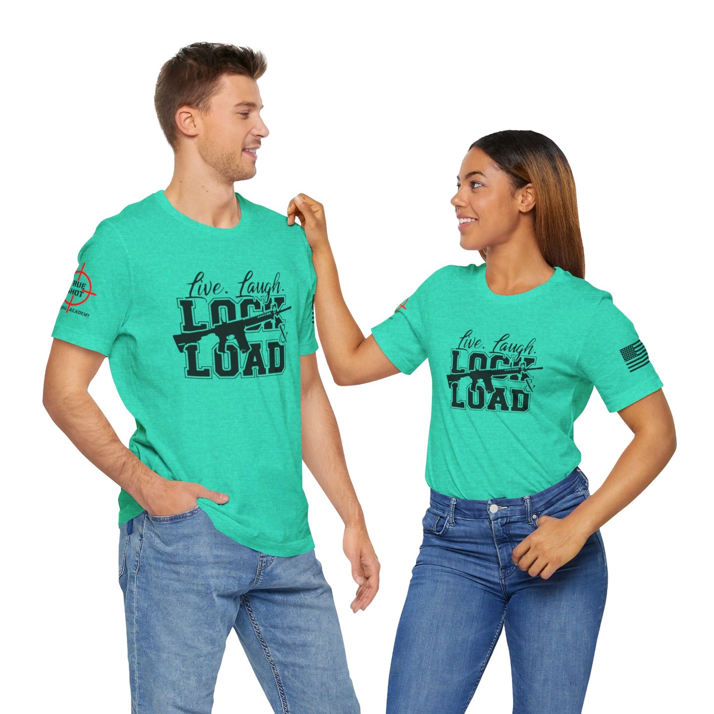 Lock n Load- Unisex Jersey Short Sleeve Tee