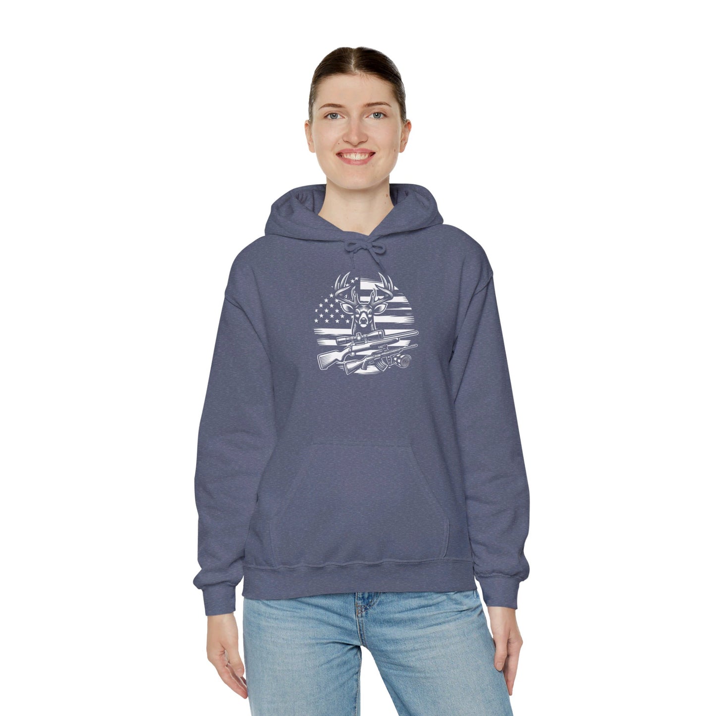 Deer Hunter - Unisex Heavy Blend™ Hooded Sweatshirt