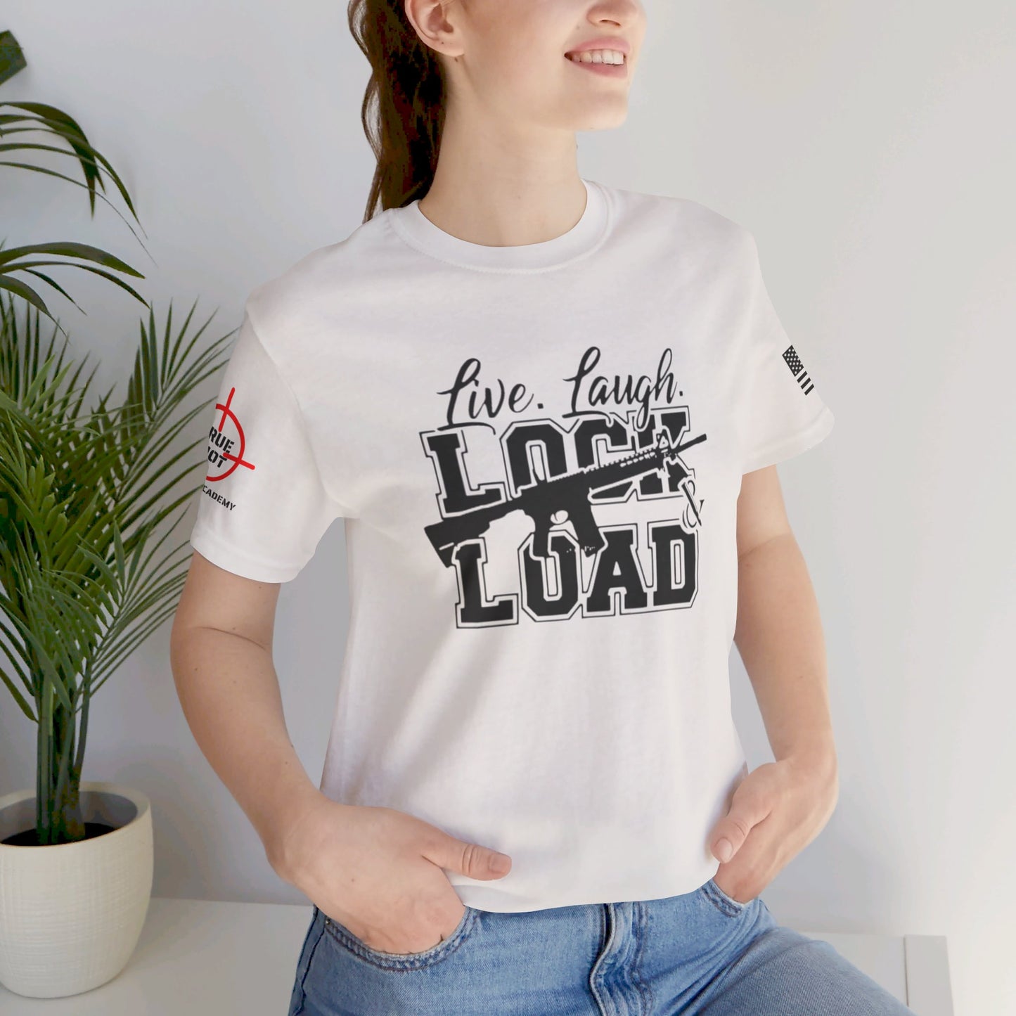 Lock n Load- Unisex Jersey Short Sleeve Tee