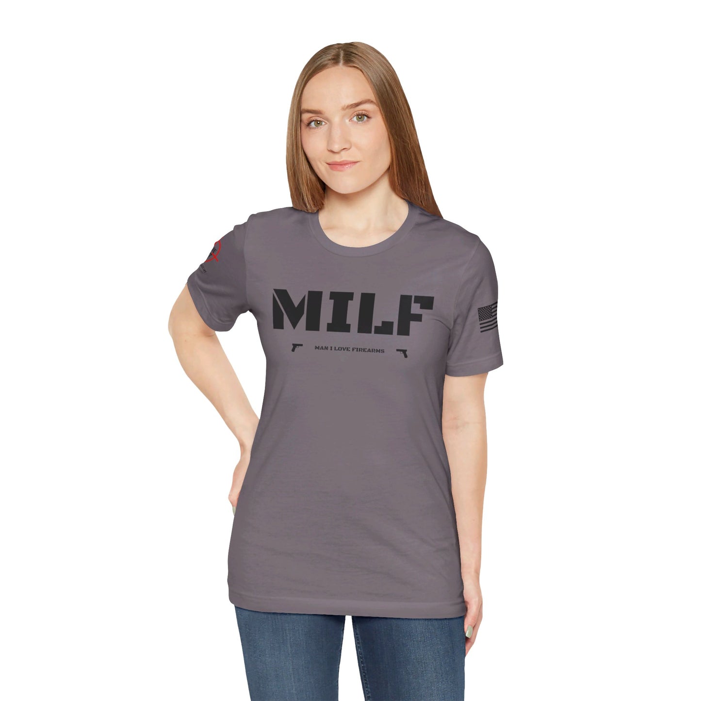 M.I.L.F - Unisex Jersey Short Sleeve Tee