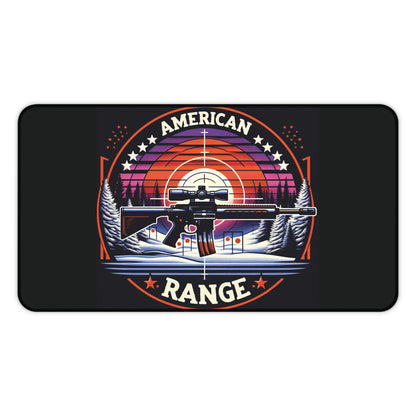 American Range Desk Mat - Outdoor Vibe for Gun Enthusiasts