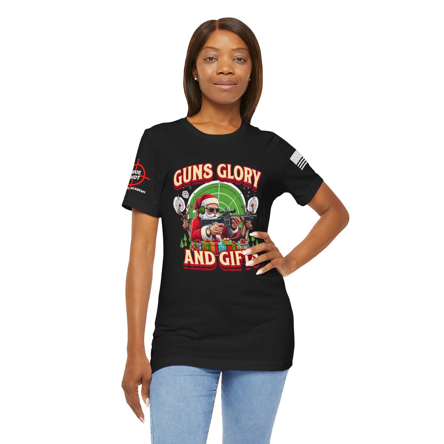 Guns Glory And Gifts - Unisex Jersey Short Sleeve T-Shirt