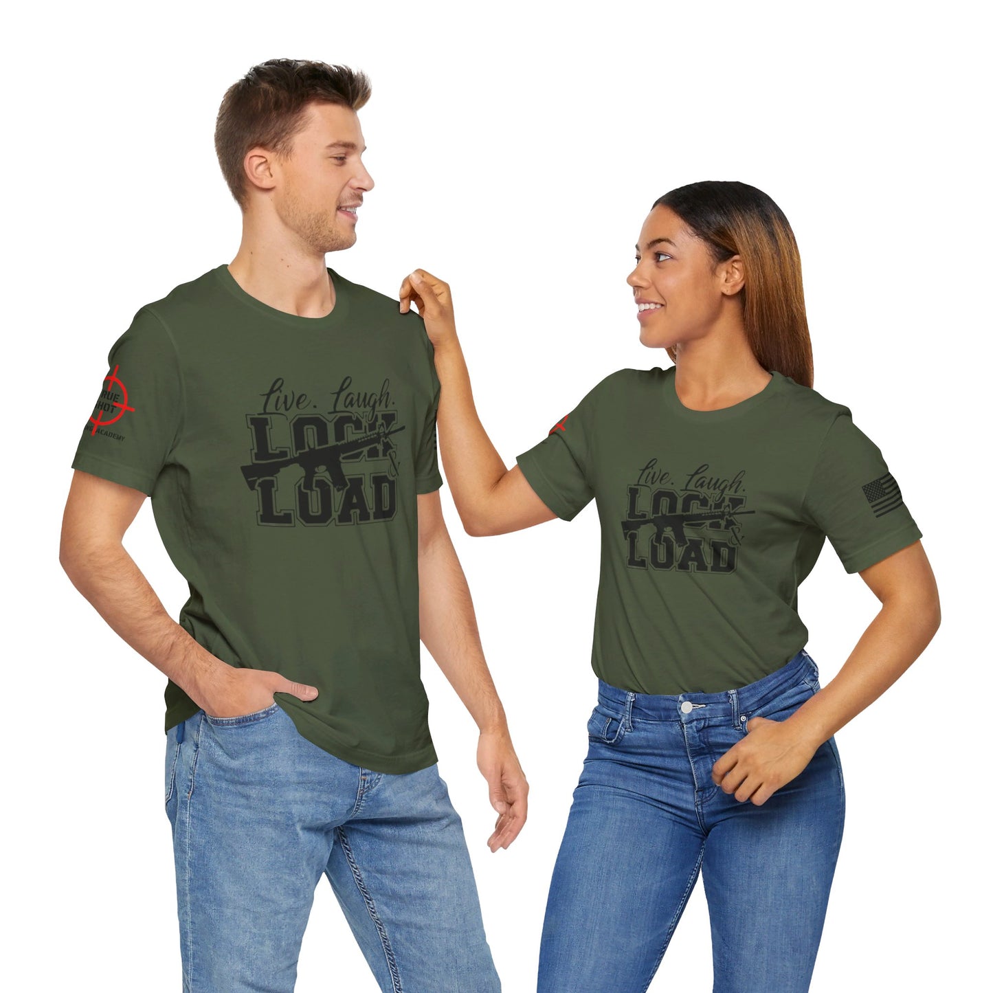 Lock n Load- Unisex Jersey Short Sleeve Tee