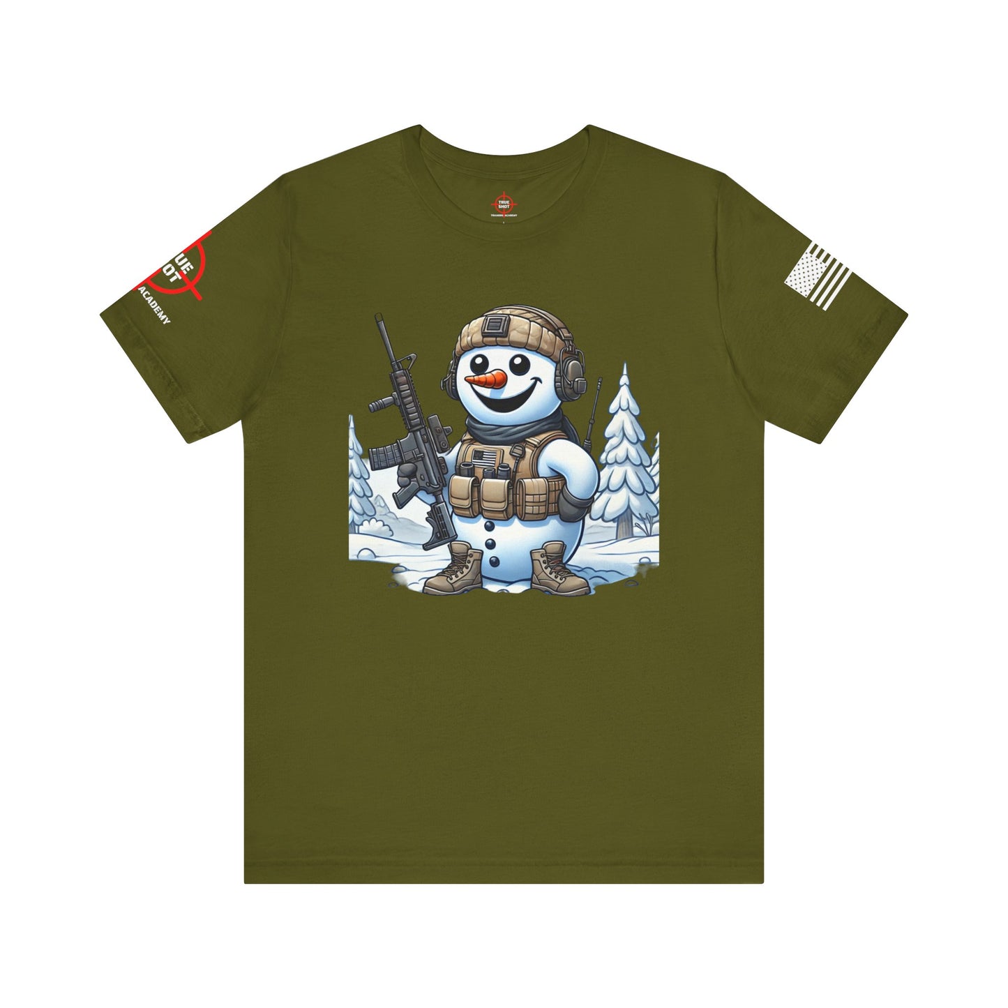 Tactical Frosty - Unisex Jersey Short Sleeve T-Shirt