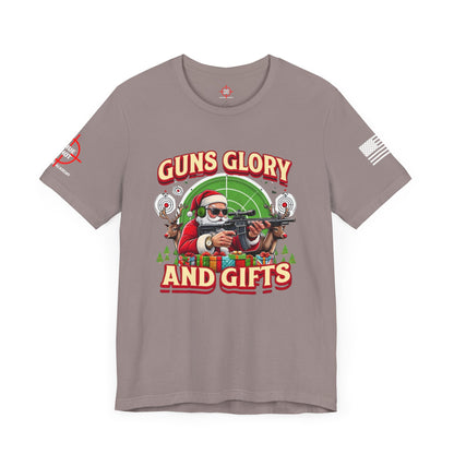 Guns Glory And Gifts - Unisex Jersey Short Sleeve T-Shirt