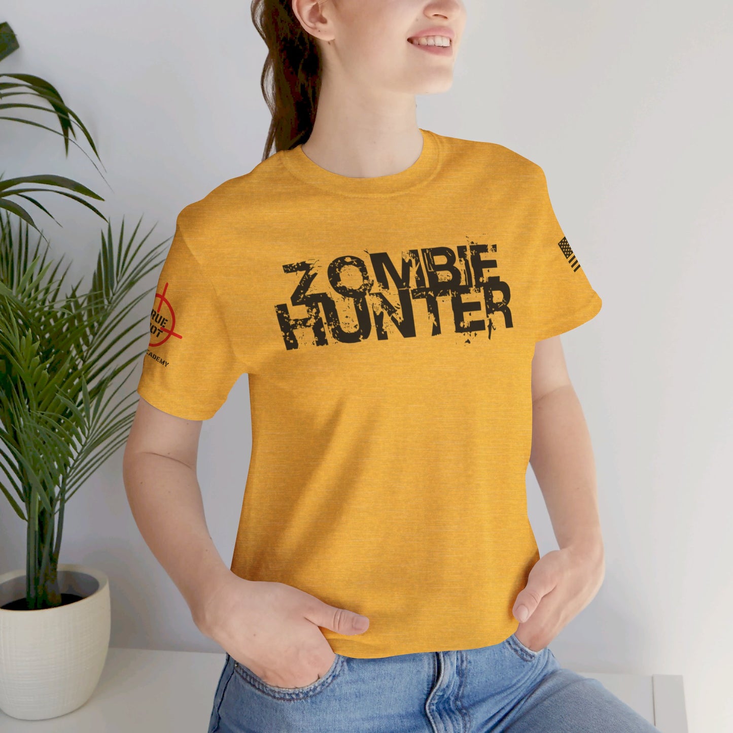 Zombie Hunter - Unisex Jersey Short Sleeve Tee