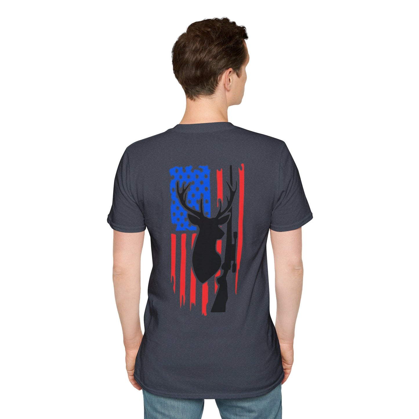 American - Unisex Softstyle T-Shirt