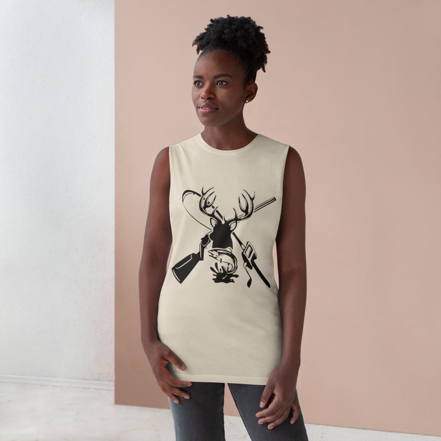 Hunting Fishing - Unisex Barnard Tank