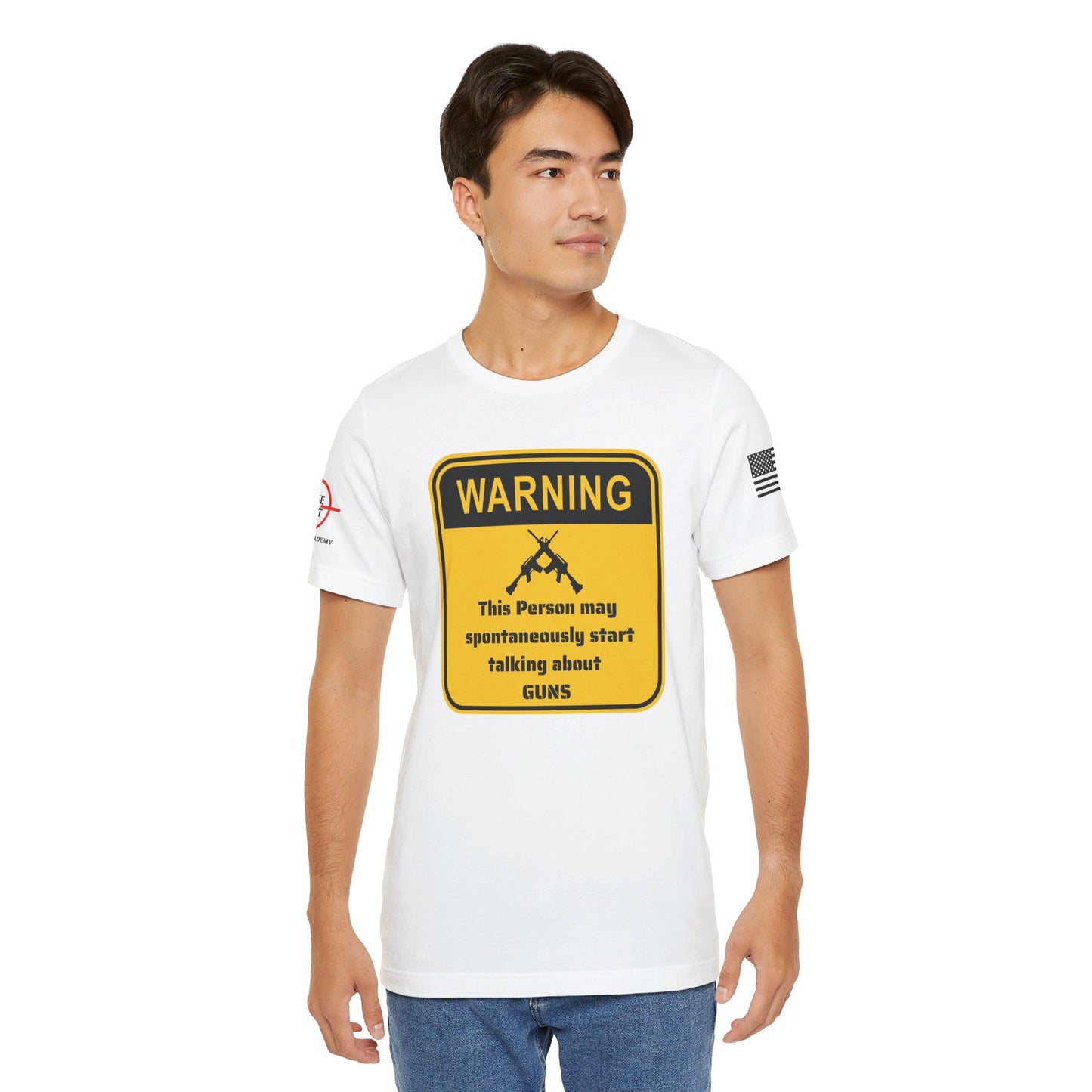 Warning - Unisex Jersey Short Sleeve Tee