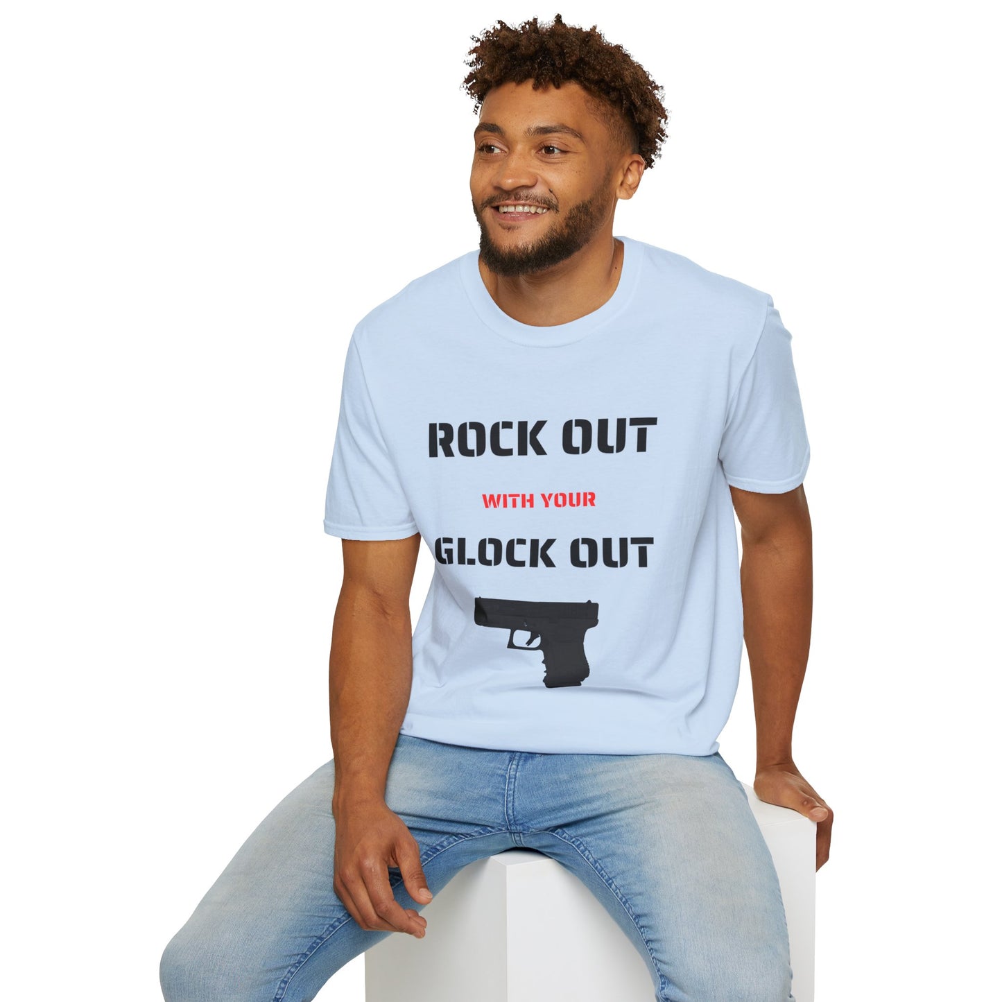 Rock Out - Unisex Softstyle T-Shirt