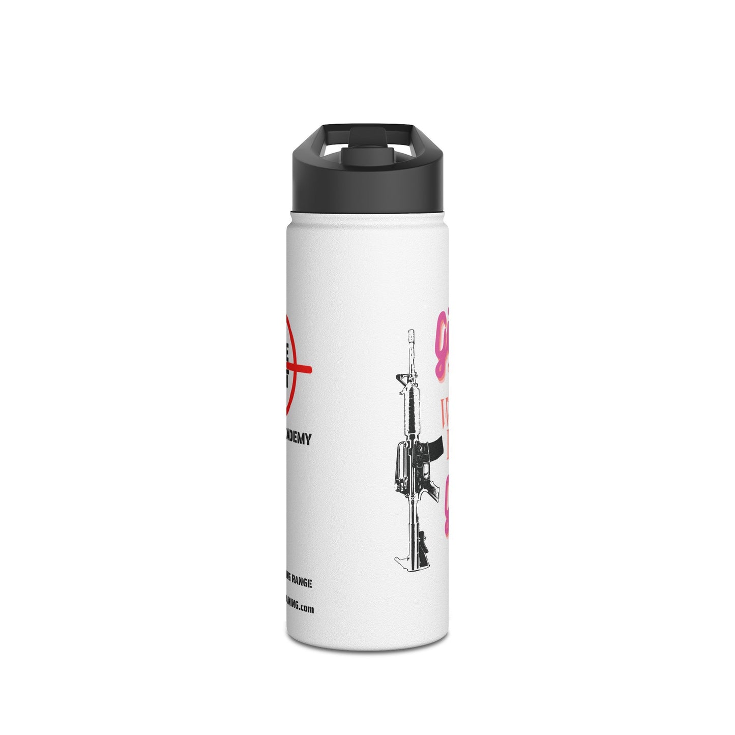 Girls Just Wanna Have GUNS - Stainless Steel Water Bottle, Standard Lid