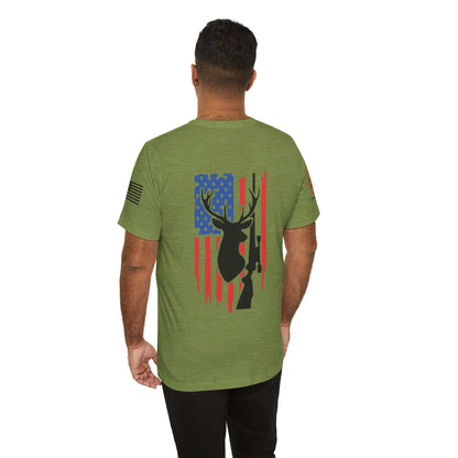 Deer Back - Unisex Jersey Short Sleeve Tee