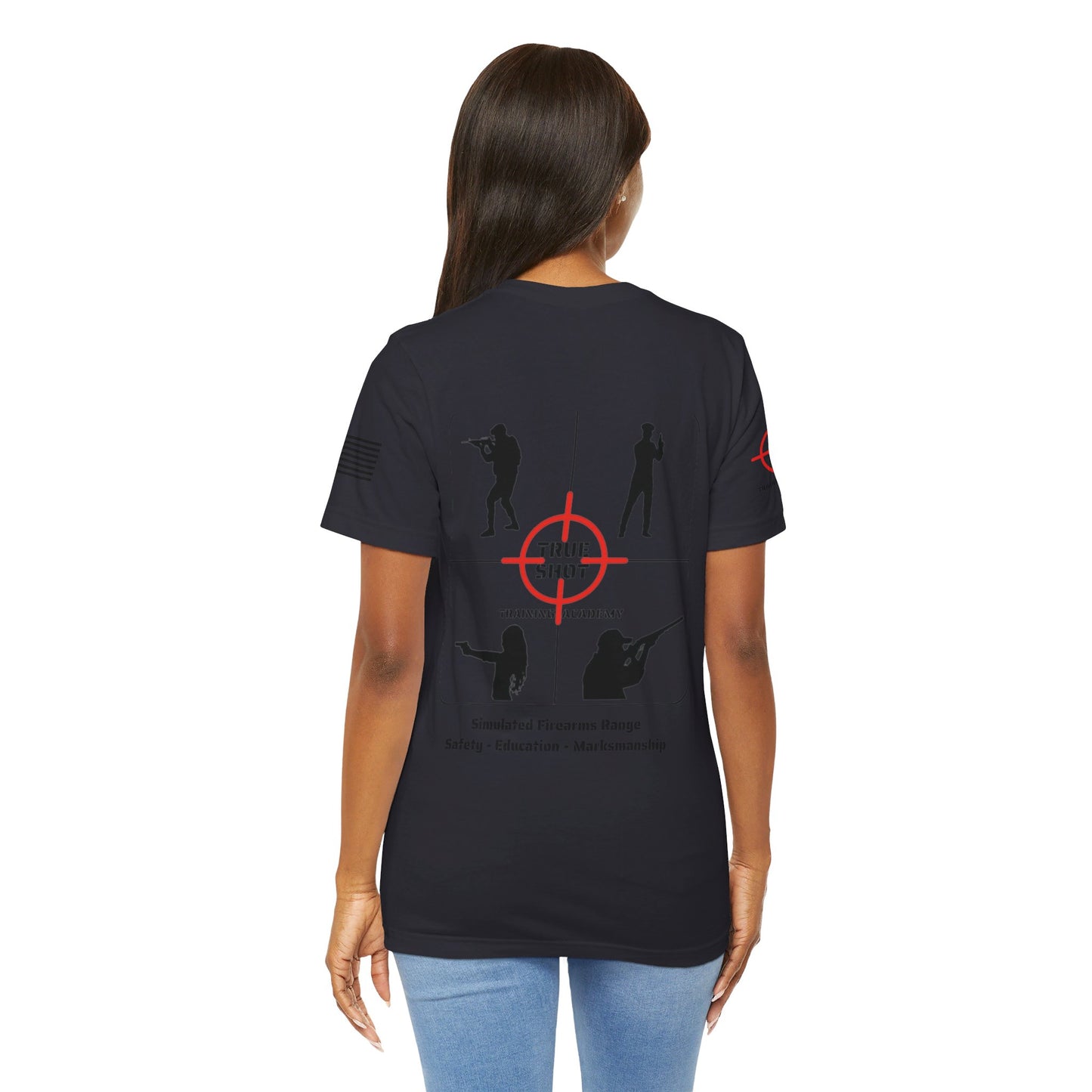 Silhouette Four Square  - Unisex Jersey Short Sleeve Tee