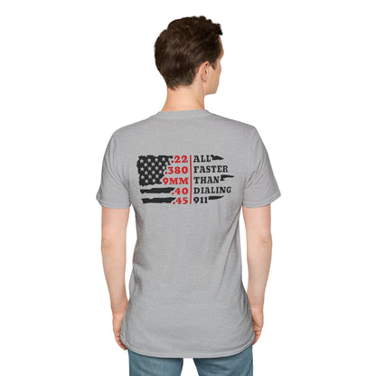 Faster than 911 - Unisex Softstyle T-Shirt