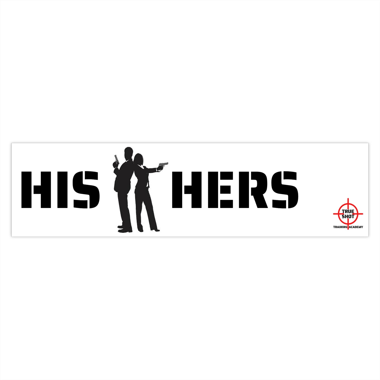 His & Hers - Bumper Stickers