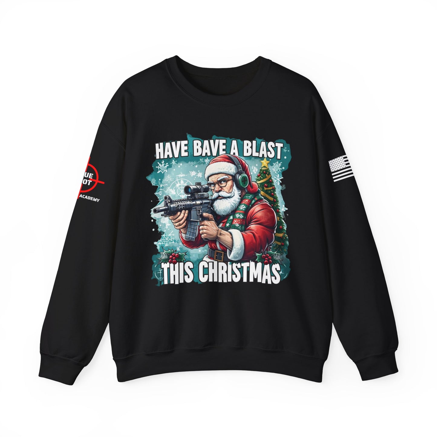 Christmas Sweatshirt - 'Have a Blast This Christmas' Unisex Crewneck