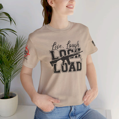 Lock n Load- Unisex Jersey Short Sleeve Tee